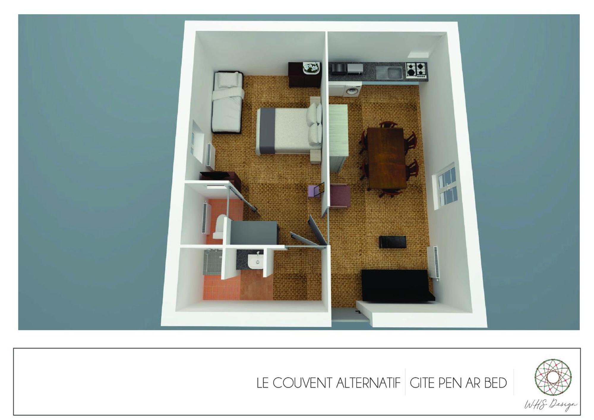 Les Gites Du Couvent Alternatif Camlez Oda fotoğraf